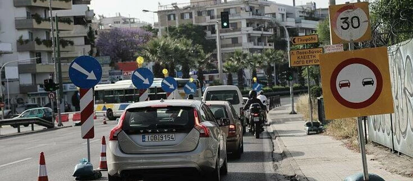 Κανονικά διεξάγεται η κυκλοφορία στη Ποσειδώνος